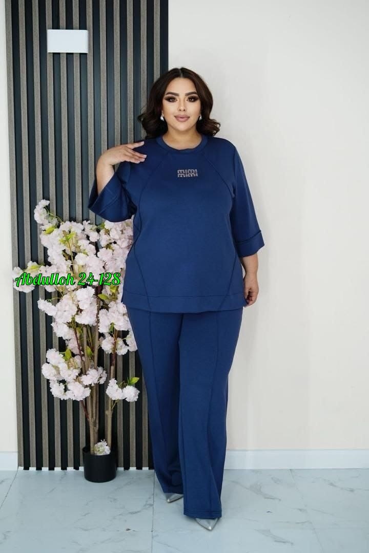 брючный костюм больших размеров,костюм женский брючный,костюм трикотажный,женские костюмы больших размеров,костюм женский мишель темно-зеленый