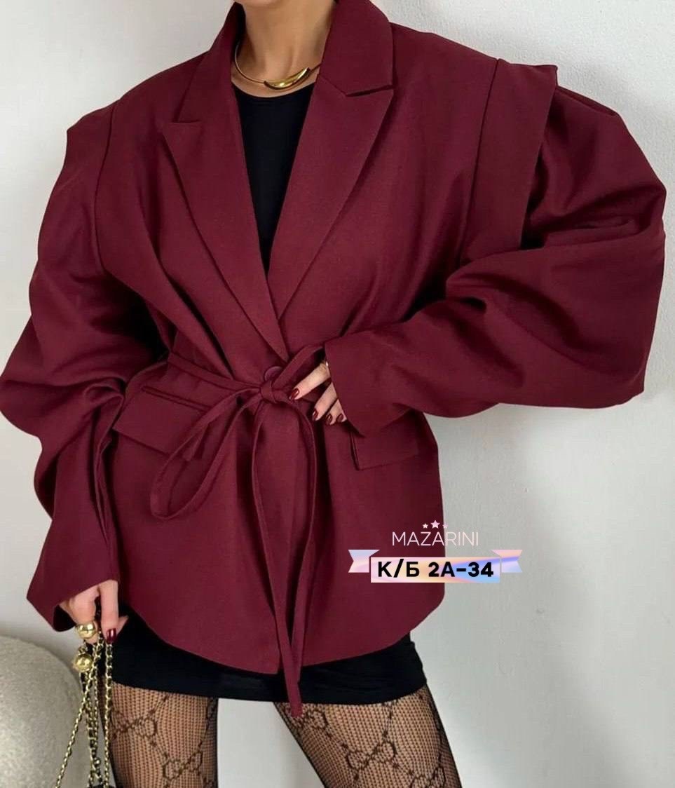 пиджак удлиненный с объемными рукавами оверсайз ulka shop,пиджак оверсайз,женские пиджаки,пиджак оверсайз трендовый с объемными рукавами,пиджак женский оверсайз с объемными рукавами tiya moda