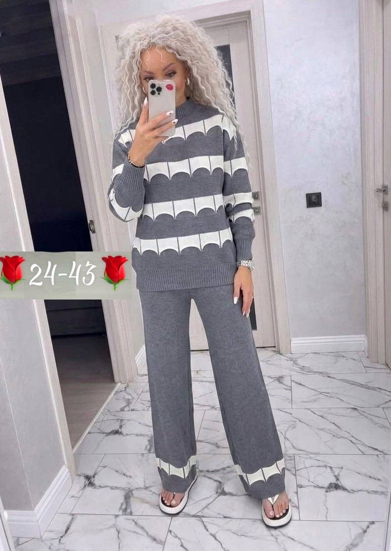 костюм женский,костюм двойка кашемир,костюм трикотажный,теплый костюм,вязаные костюмы
