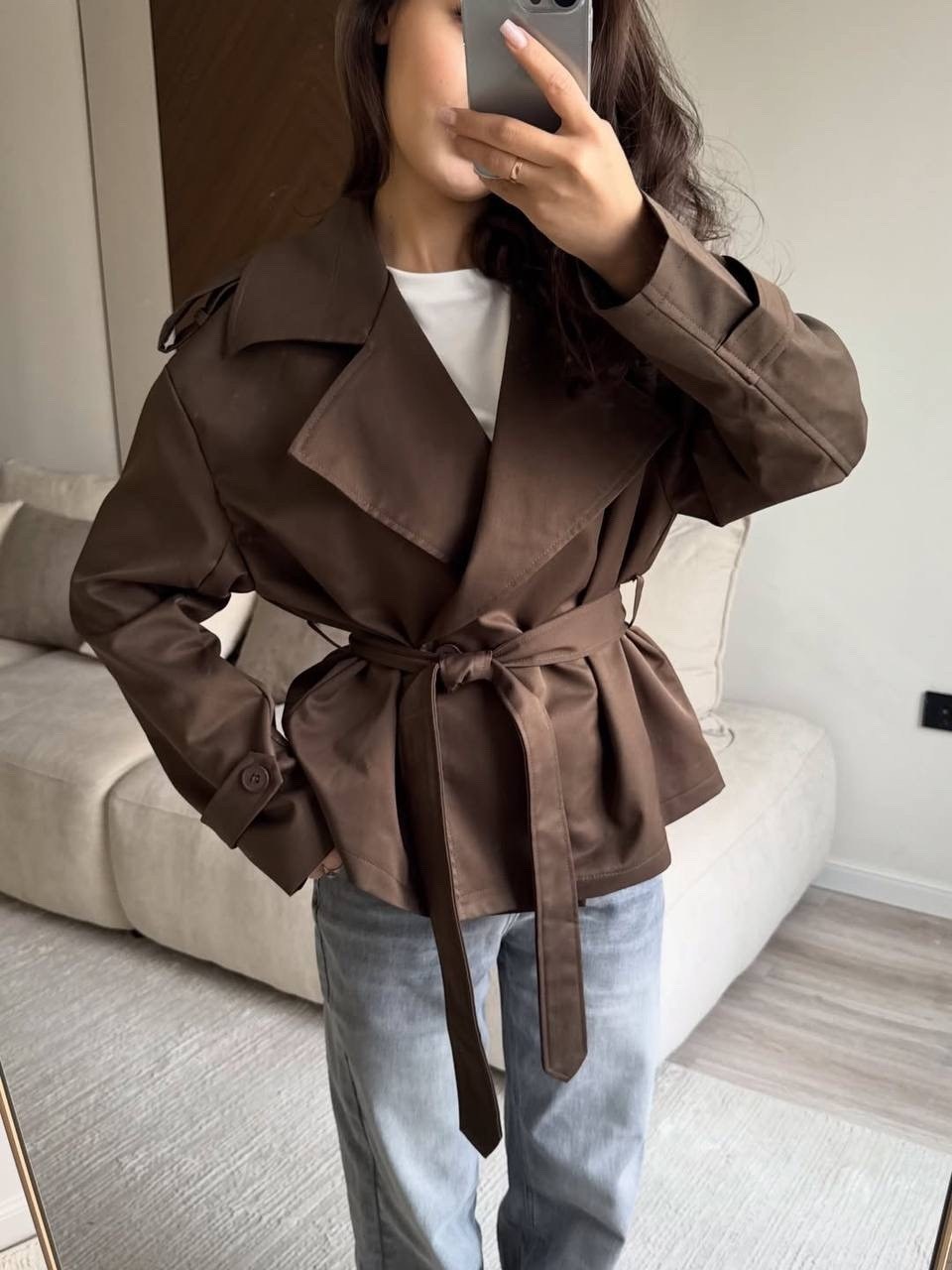 тренч с поясом,тренч короткий,тренч женский,тренч пальто