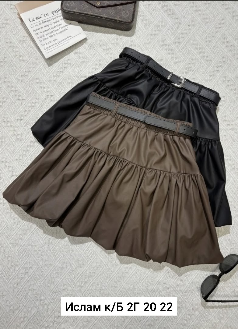 юбка из искусственной кожи,юбка с оборками,юбка кожаная,короткая кожаная юбка,кожаная мини юбка