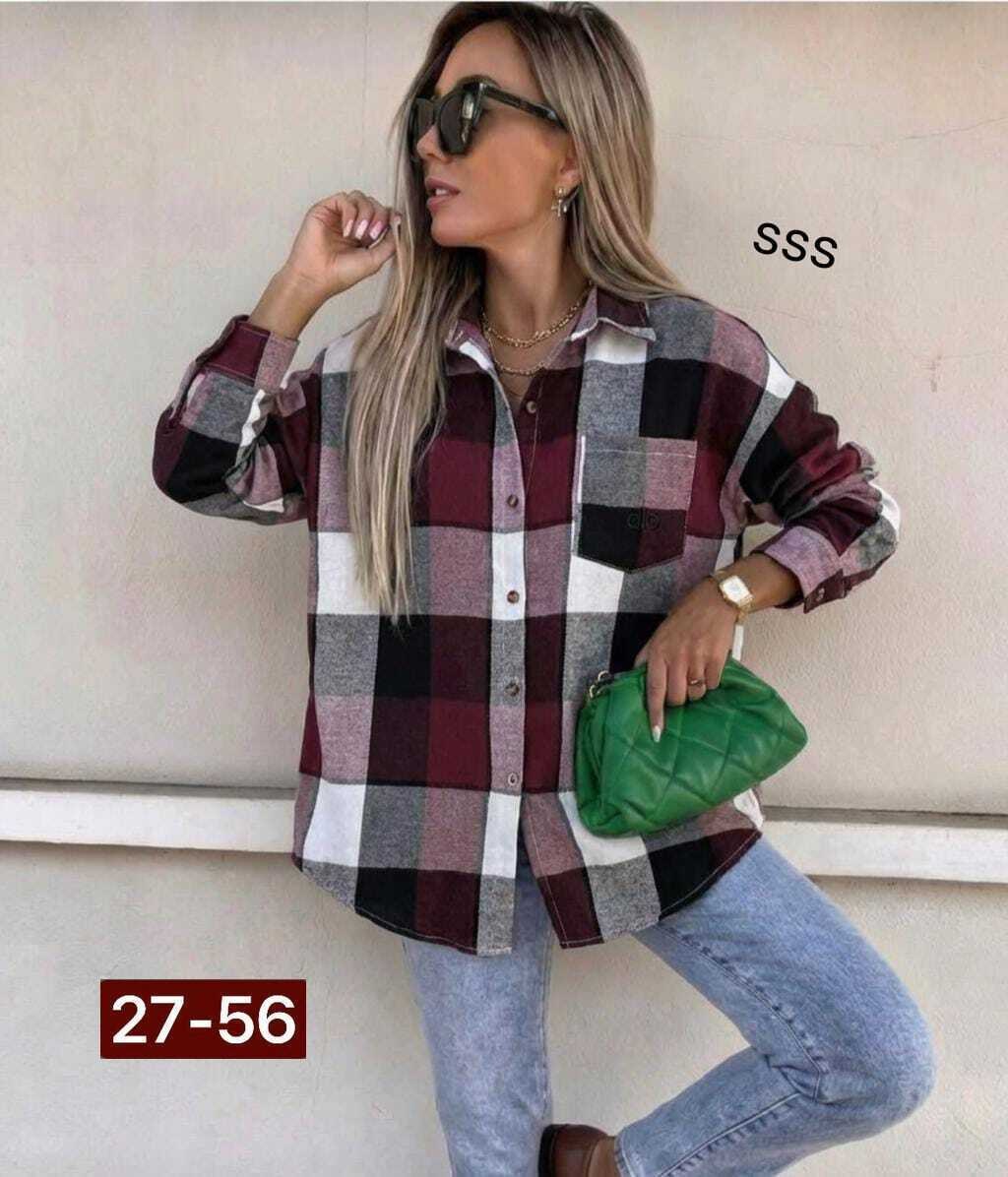 женская рубашка в клетку оверсайз,рубашка в клетку женская,женская теплая рубашка в клетку,женская хб рубашка в клетку,рубашка женская