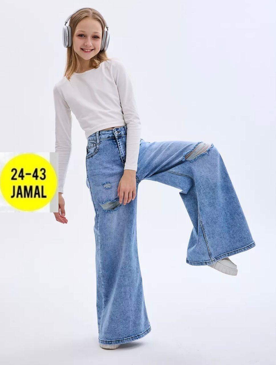 джинсы палаццо для девочек,широкие джинсы,джинсы палаццо,одежда джинсы,джинсы широкие палаццо