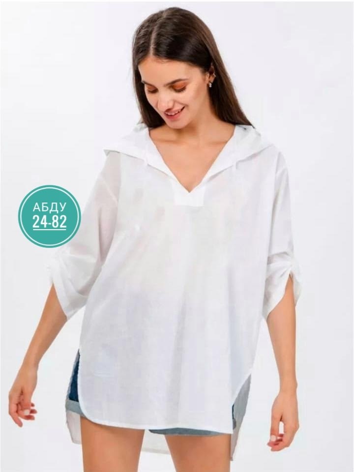 туника пляжная с капюшоном,туника женская пляжная,туника пляжная,туника белая,туника накидка