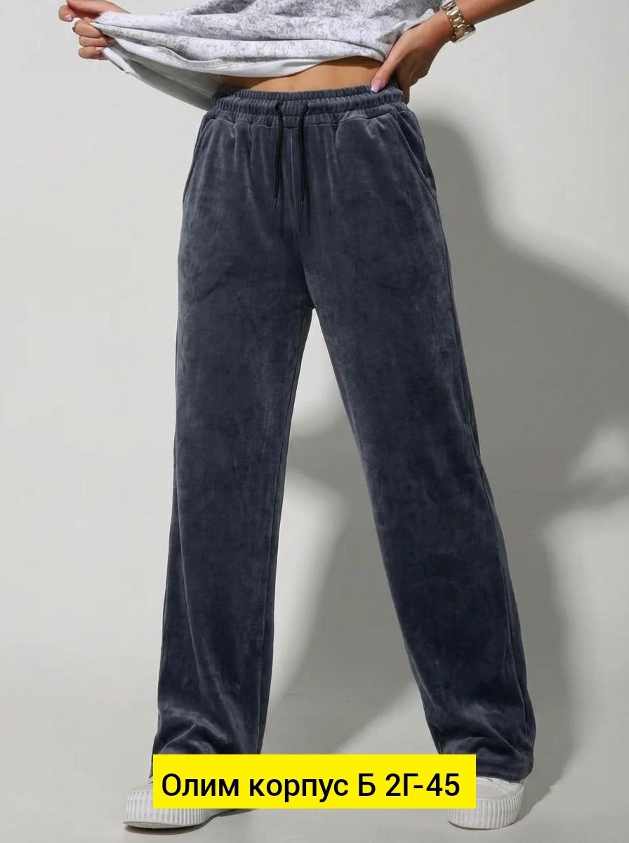 брюки широкие велюровые с высокой посадкой banvanshop,брюки велюровые широкие с высокой посадкой,брюки велюр,вельветовые брюки палаццо с начесом s-style,широкие велюровые брюки палаццо s-style 2043139