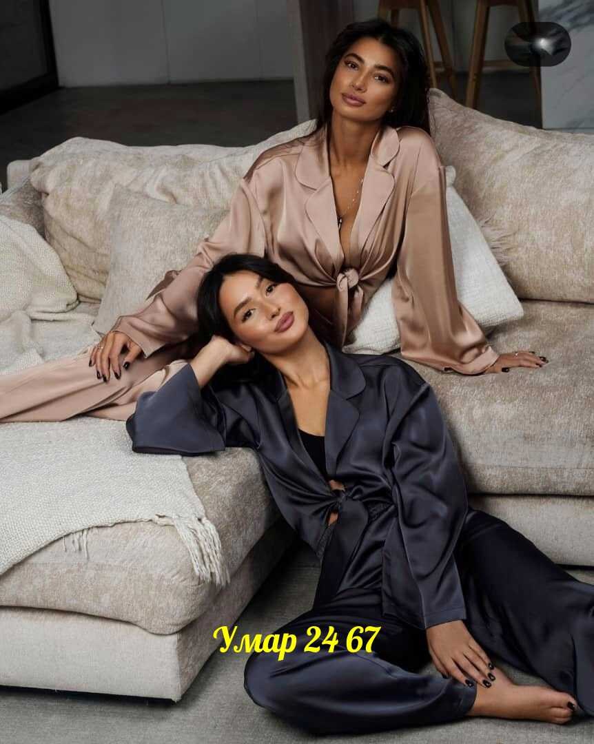 атласный костюм женский,шелковая пижама,шелковый костюм,атласный костюм,костюм в пижамном стиле