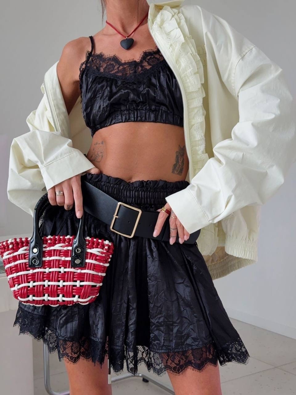 костюм с юбкой и топом,модная ,,женские костюмы