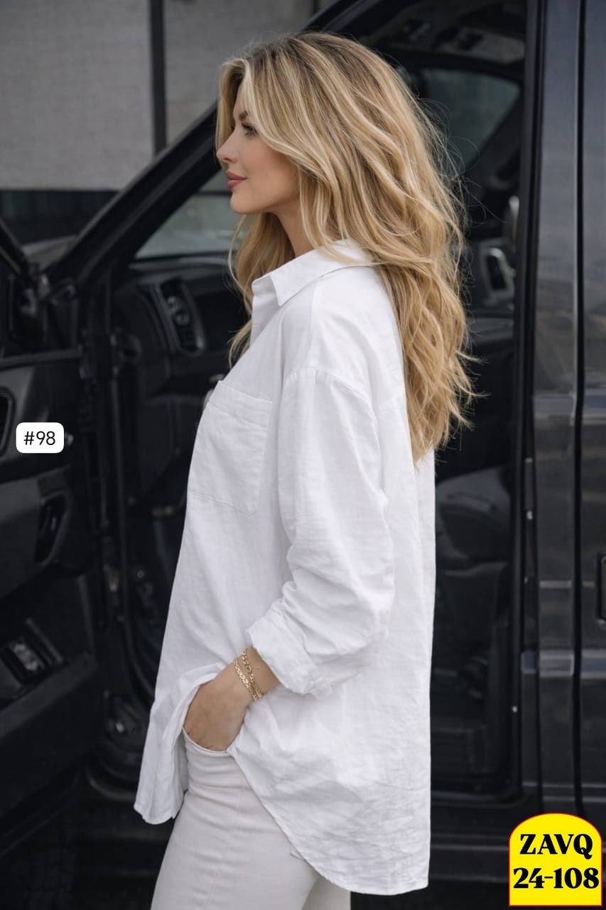 рубашка оверсайз с длинными рукавами the assem 68132204,льняная рубашка женская оверсайз,рубашка женская,стильная рубашка,рубашка женская оверсайз