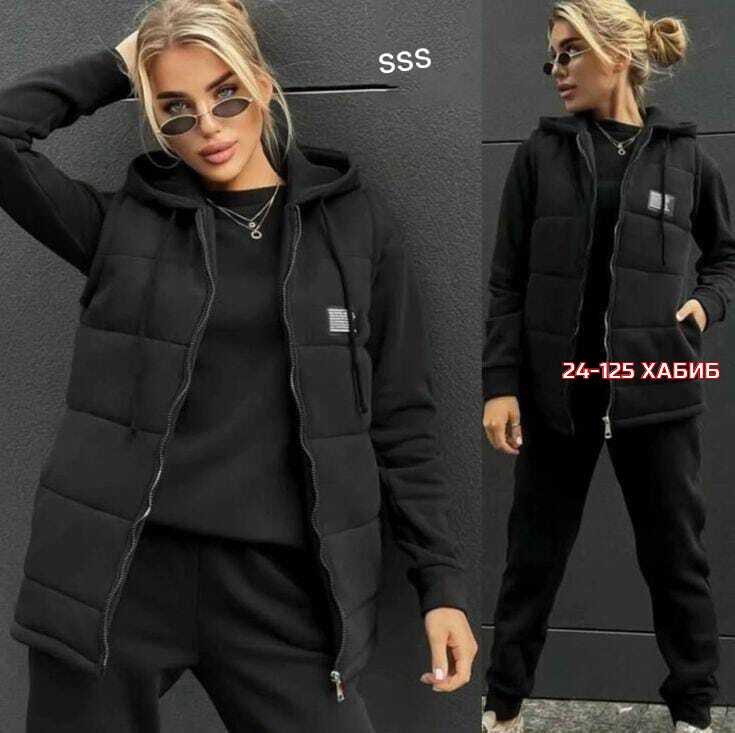cпортивный костюм женский на флисе,женские костюмы спортивные,спортивный костюм тройка женский,костюм тройка женский с жилетом на флисе,костюм женский теплый спортивный