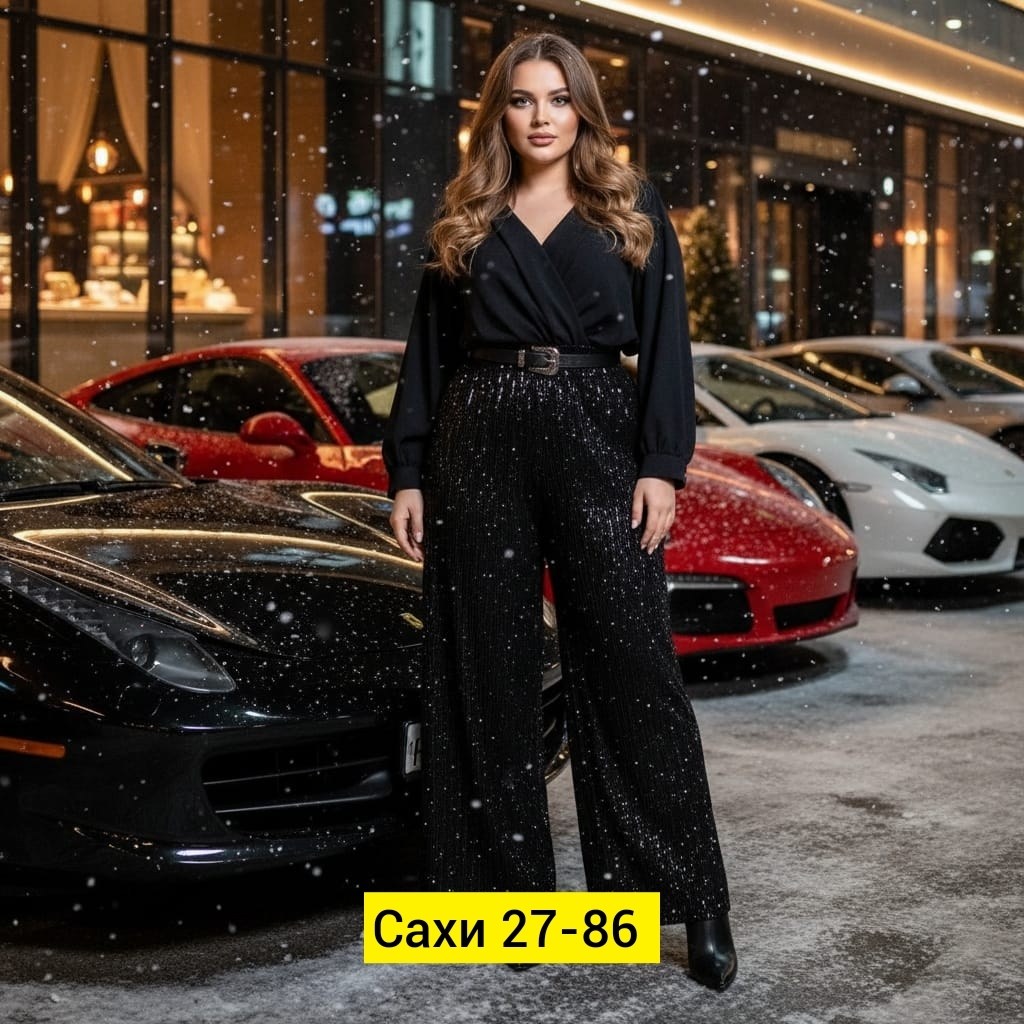 комбинезон женский,женский комбинезон больших размеров,новогодний комбинезон,комбинезон женский вечерний,женский комбинезон lyushe 3282