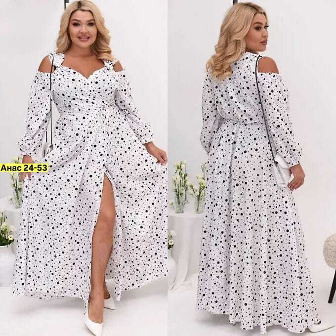 платье женской летнее,платья большие размеры,женское платье в горошек,элегантное длинное платье,женские длинные платья