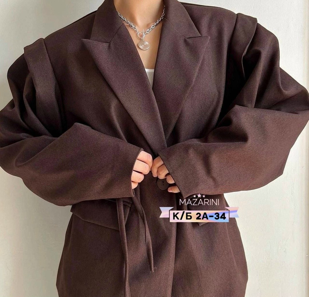 пиджак удлиненный с объемными рукавами оверсайз ulka shop,пиджак оверсайз,женские пиджаки,пиджак оверсайз трендовый с объемными рукавами,пиджак женский оверсайз с объемными рукавами tiya moda