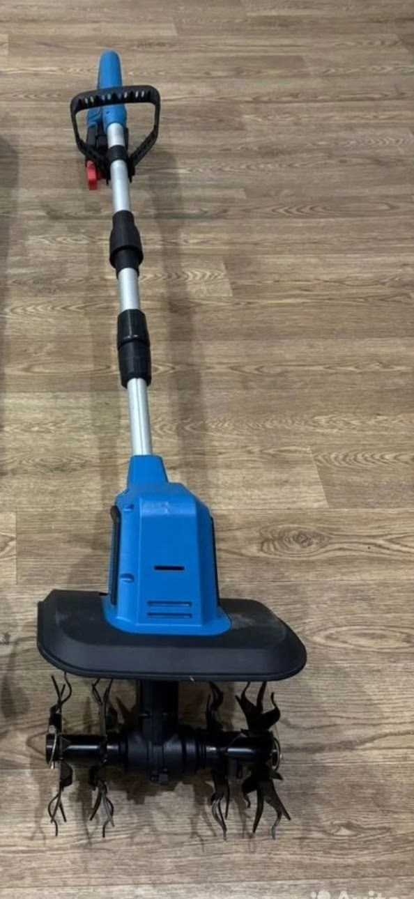 культиватор аккумуляторный,инструмент садовый,культиватор электрический,набор инструмента,садовый инвентарь