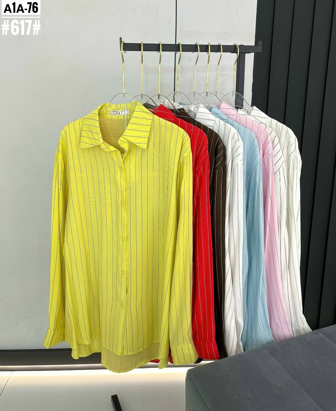 женская рубашка,модная рубашка,женская рубашка в полоску,рубашка желтая,повседневная рубашка