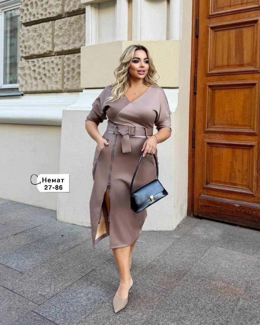 кожаное платье,платье женское,нарядное платье,платье с поясом,платья для полных