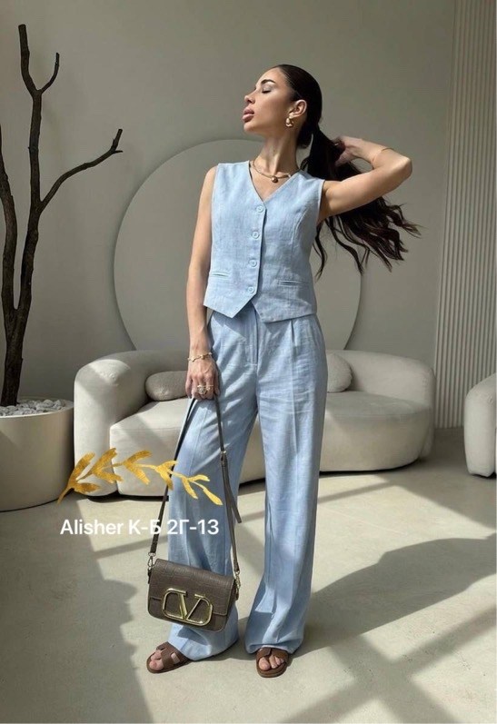 костюм брючный летний,летние костюмы женские,костюм с брюками палаццо,костюм с широкими брюками,костюм желтый