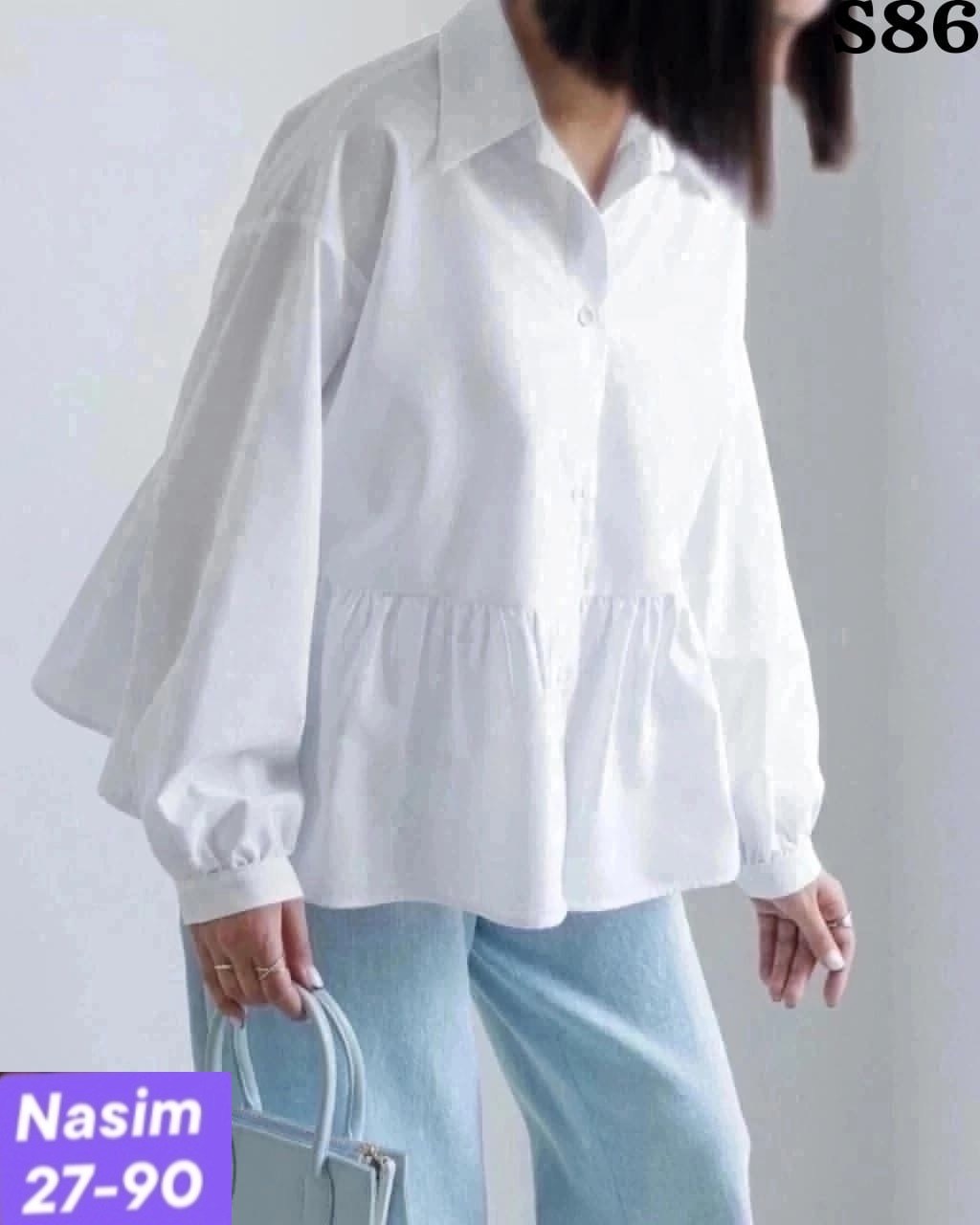 рубашка белая,белая рубашка yas,блузка с оборками,женская рубашка,рубашка белая sayyesbaby