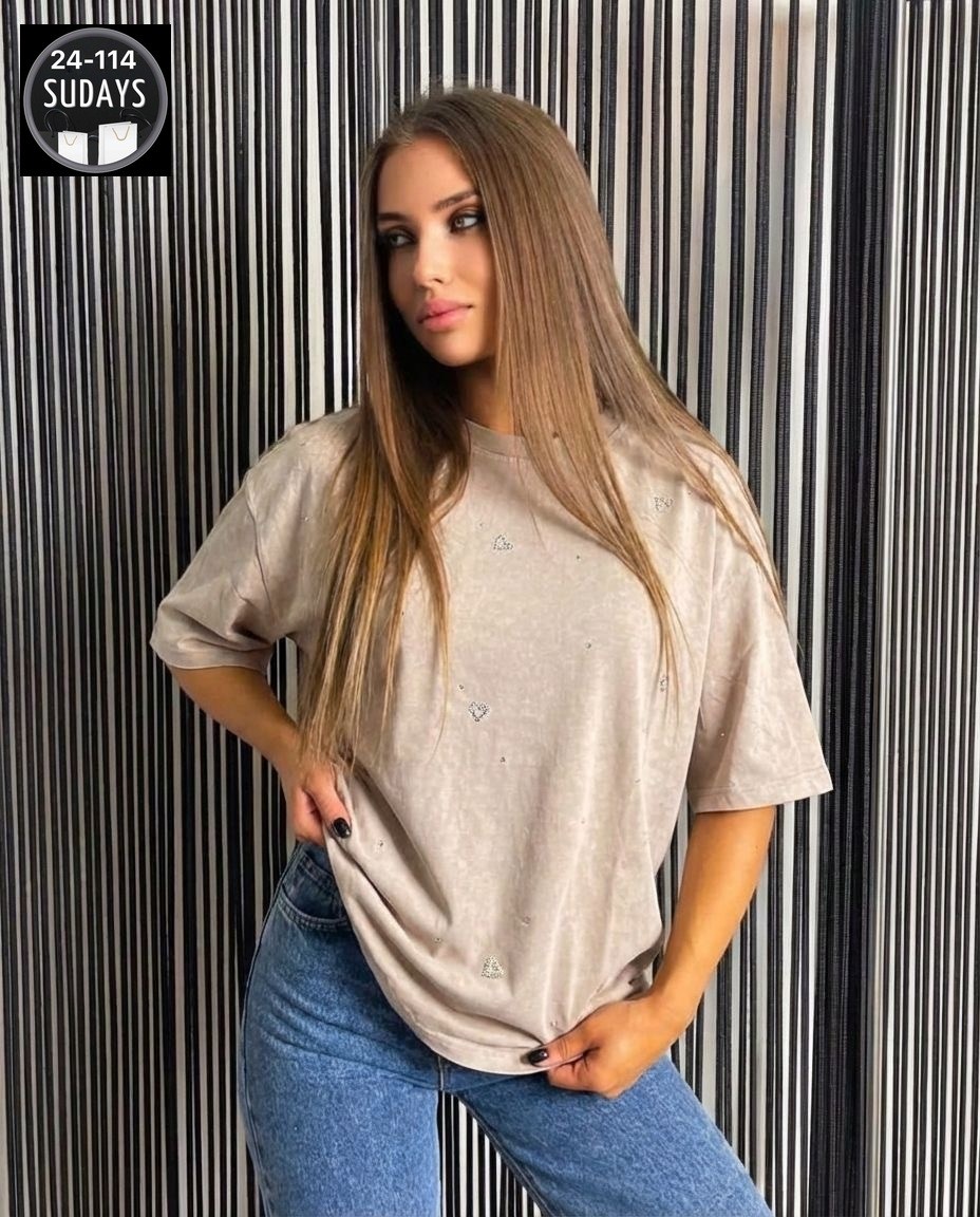 футболки женская оверсайз,женская футболка оверсайз со стразами,женская футболка,футболка оверсайз,футболка оверсайз со стразами