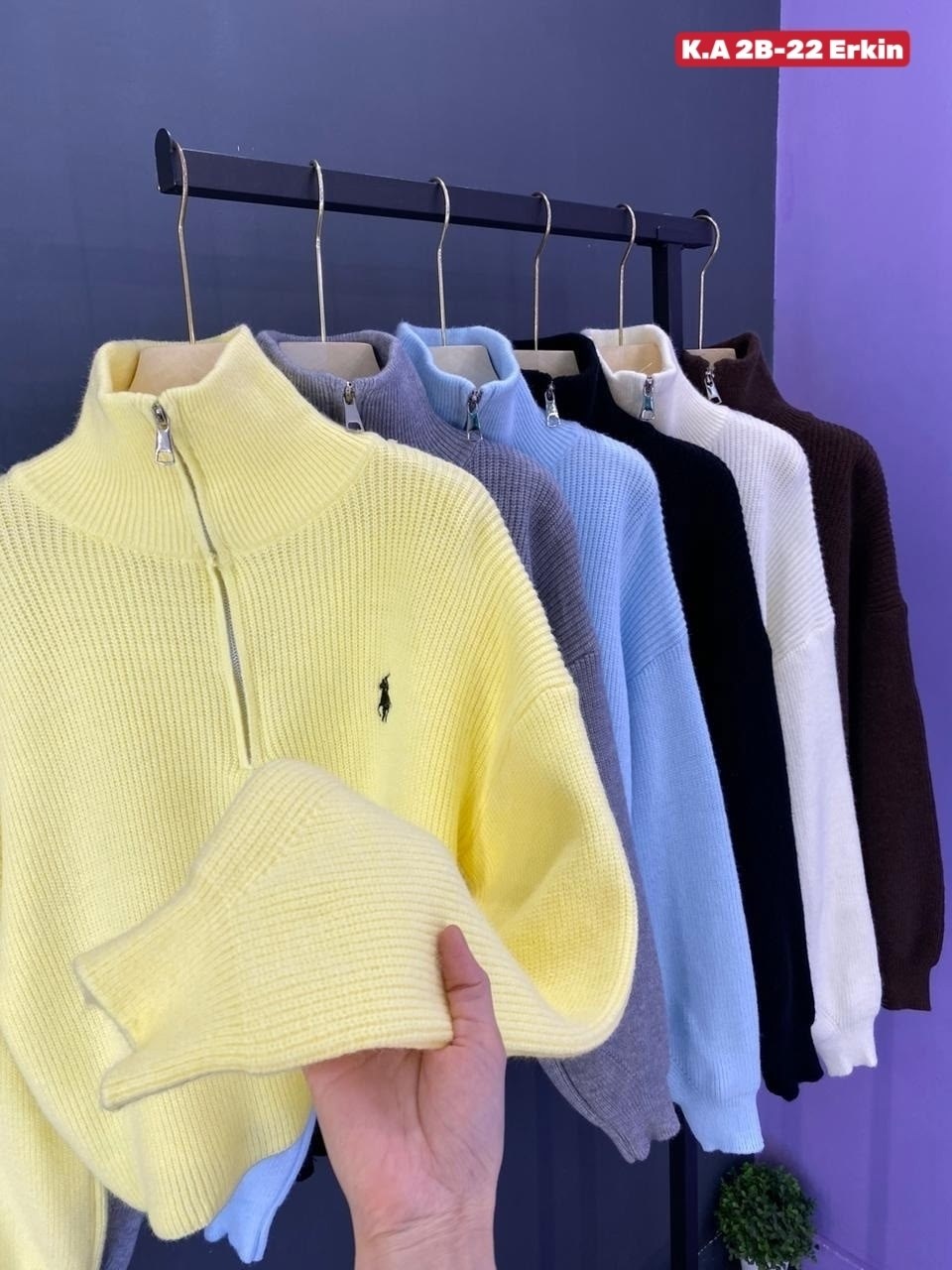 женские кофты,свитер женский,свитер оверсайз с горлом на молнии kk fashion,кофта поло,свитер