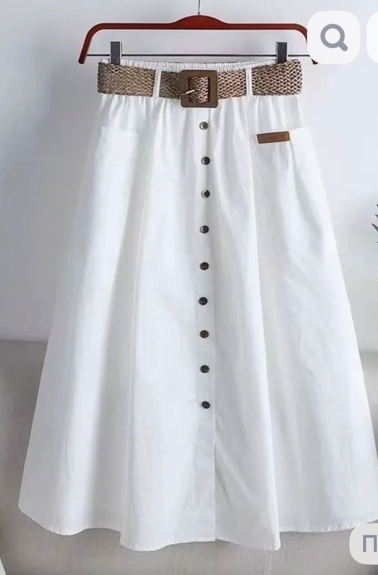 прямоугольная юбка,юбка средней длины,юбка с поясом,юбка на пуговицах,женская юбка средней длины