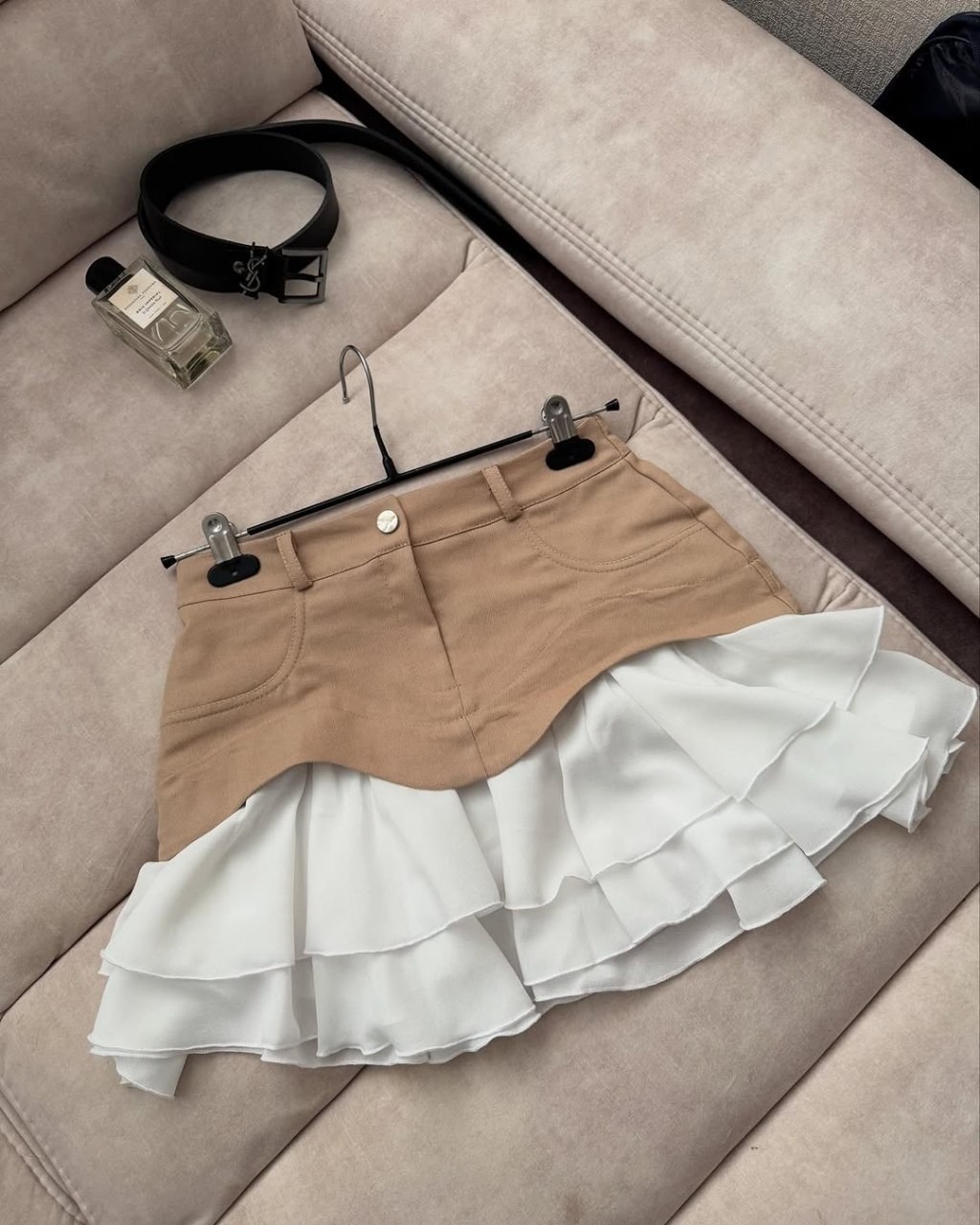 короткая юбка с рюшами,юбка,юбка с оборками,короткая юбка,пояс юбка