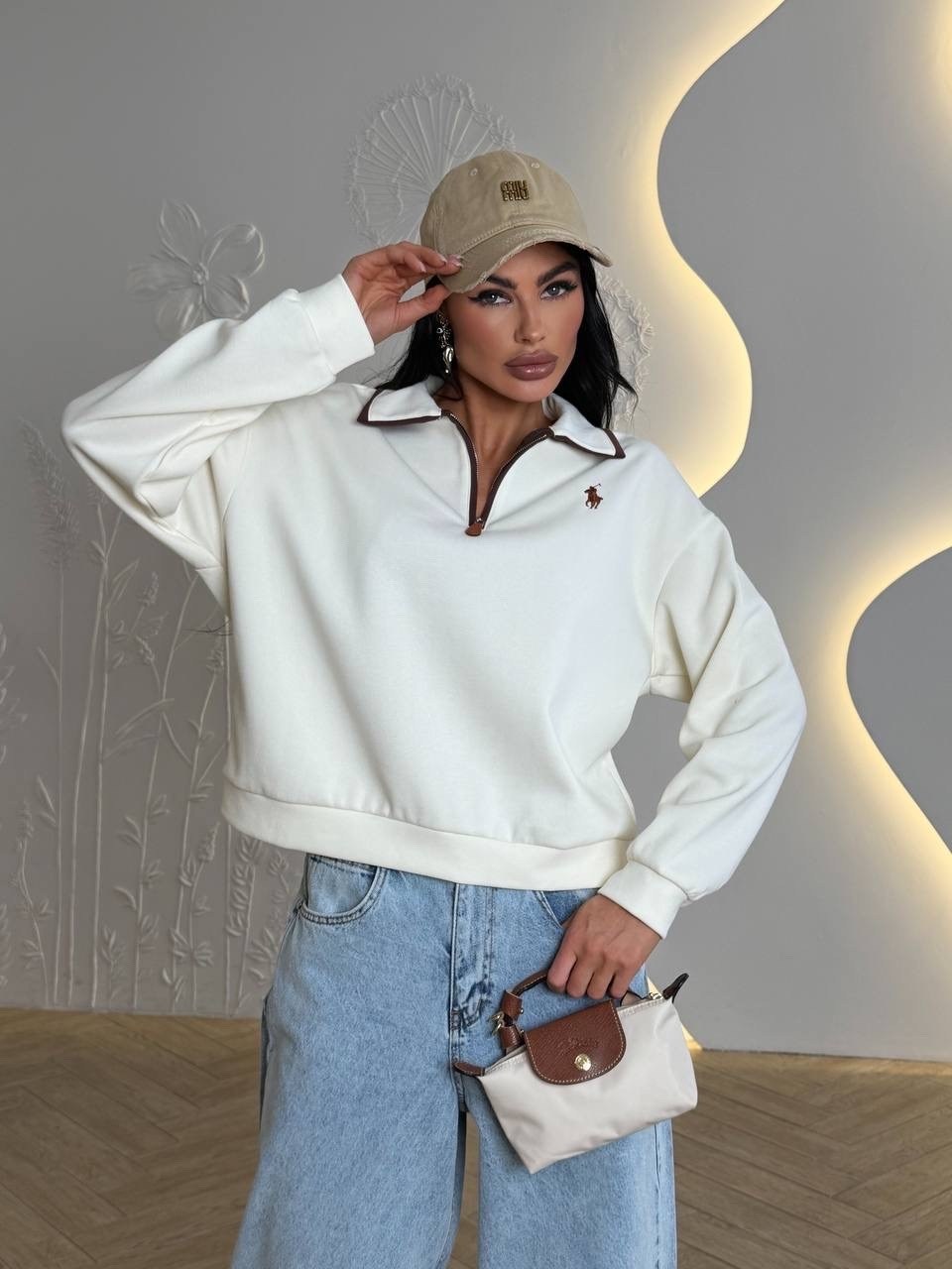 женская кофта,свитшот с замком,стильный свитер,свитшот женский,свитер