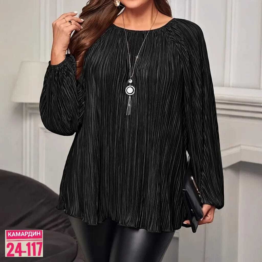 блузка для полных,плиссированная блузка,блузка женская,женская кофта,стильная блузка