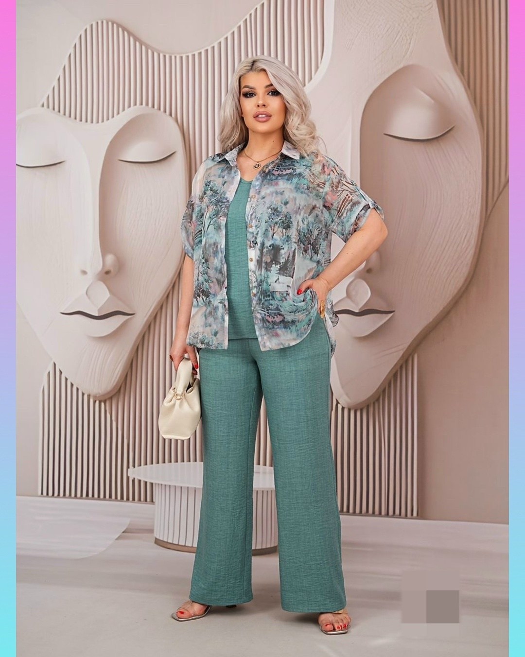 костюм с брюками,женская блузка,одежда для женщин,летние брючные костюмы женские 2026,костюм летний брючный двойка