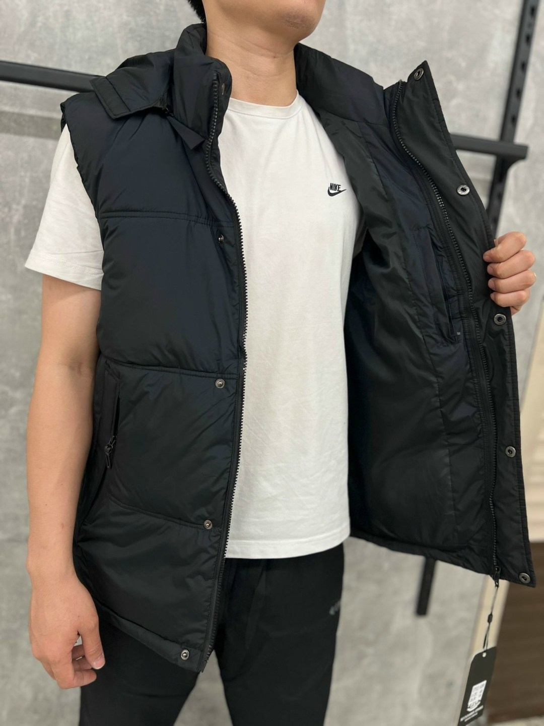 жилетка теплая мужская без воротника,жилет с капюшоном мужской,жилет мужской,теплый жилет,жилет мужской теплый