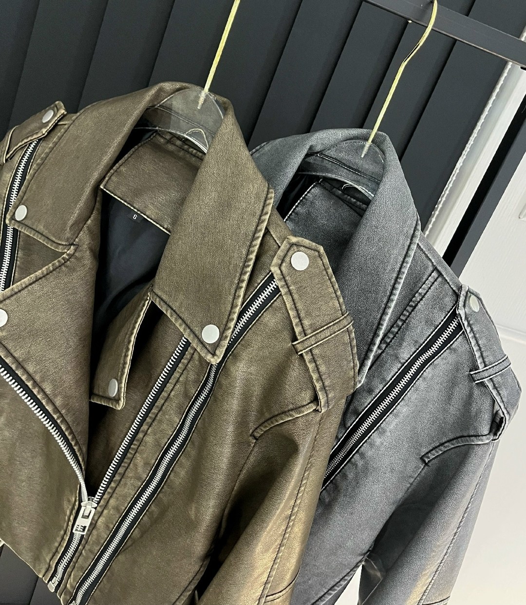 косуха винтажная куртка кожаная oversize серая monyken,куртка кожаная,женская кожаная куртка косуха,косуха,косуха винтажная кожаная куртка серая оверсайз mony