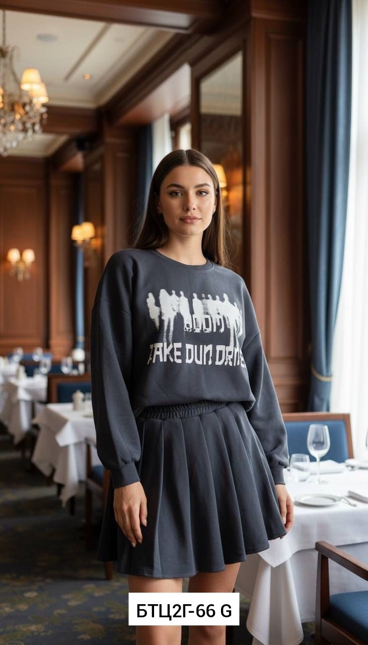 свитшот с юбкой,костюм с юбкой,свитшот женская,трикотажные костюмы,женские костюмы с юбкой