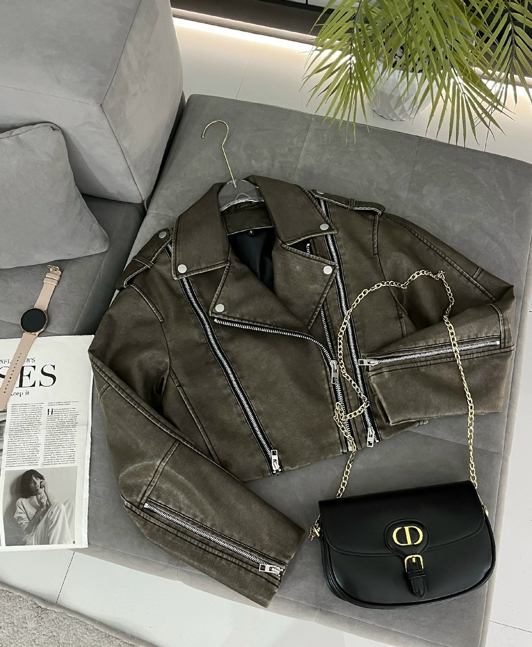 косуха винтажная куртка кожаная oversize серая monyken,куртка кожаная,женская кожаная куртка косуха,косуха,косуха винтажная кожаная куртка серая оверсайз mony