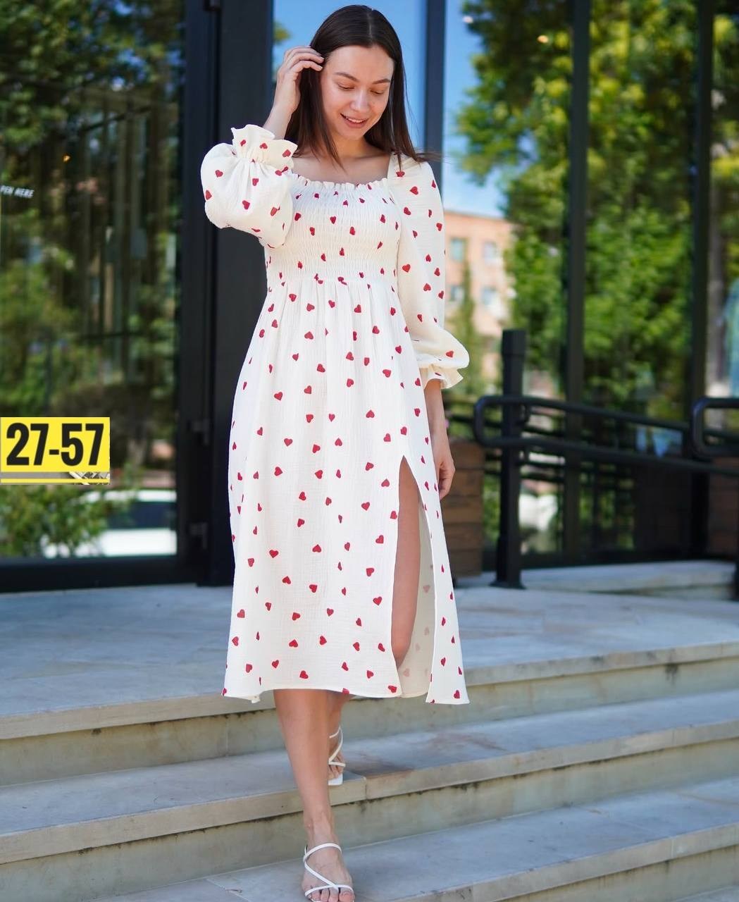 платье женской,платье с сердечками женское,летнее платье,платье сарафан,платье летнее женское