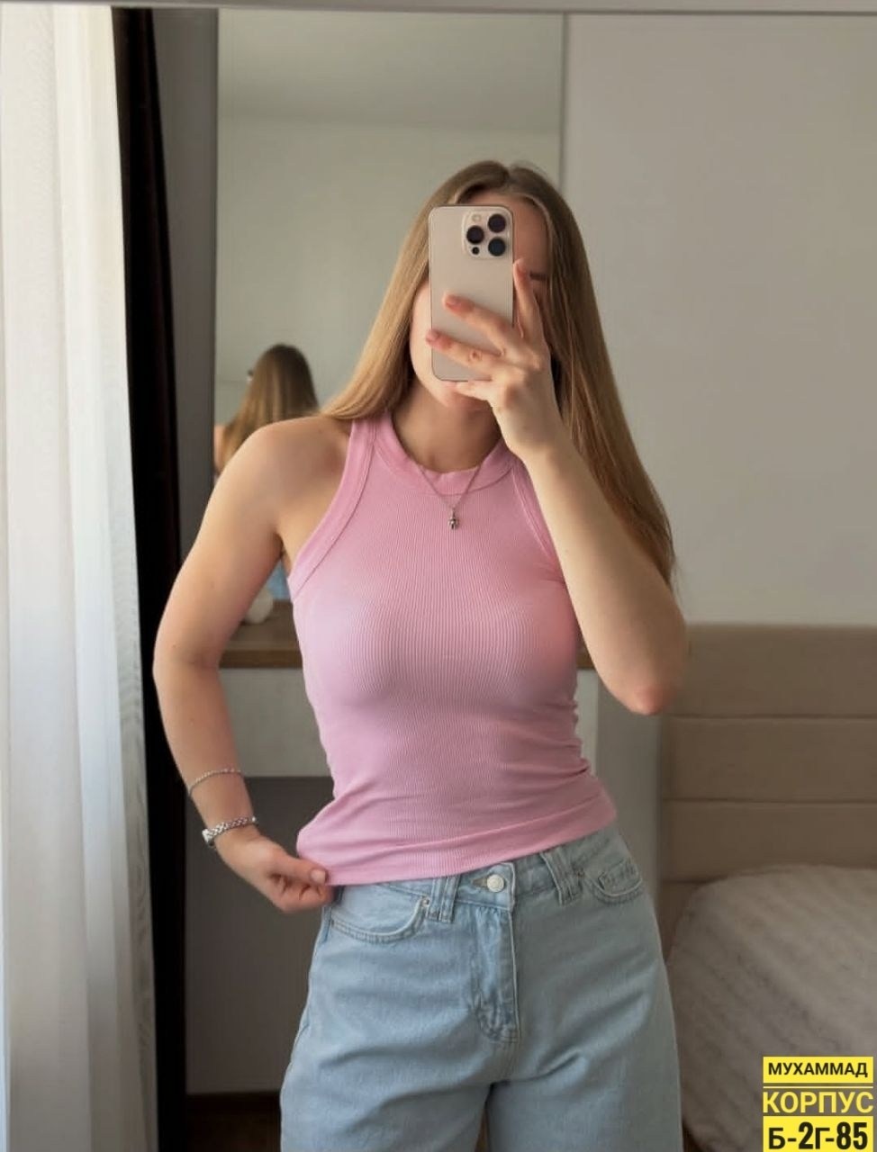 майка женская,женская базовая майка,майка топ женская,майка белая женская,топ женский