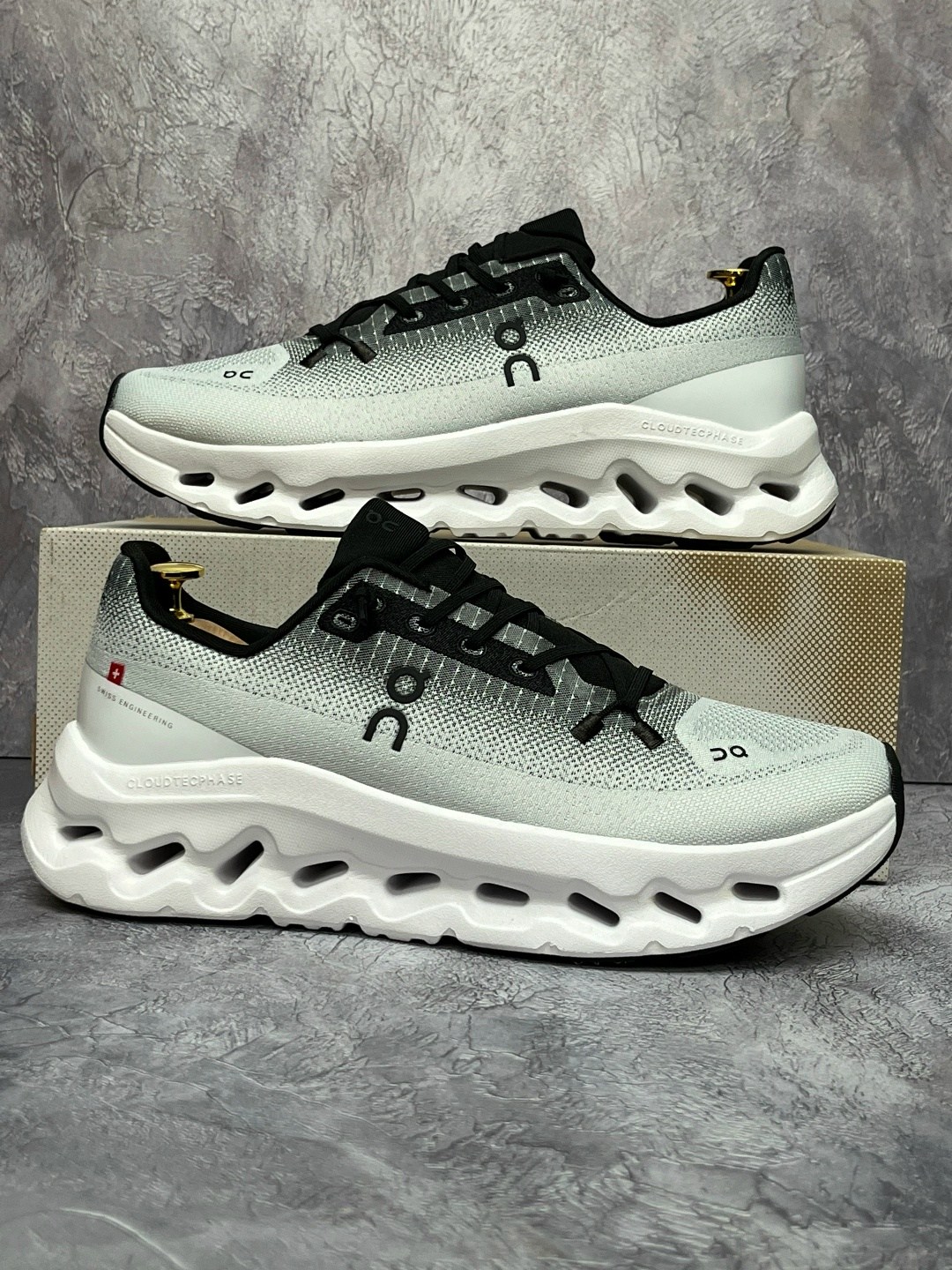 ,кроссовки on cloudtilt черного цвета слоновой кости running, спортивная,кроссовки,кроссовки повседневные