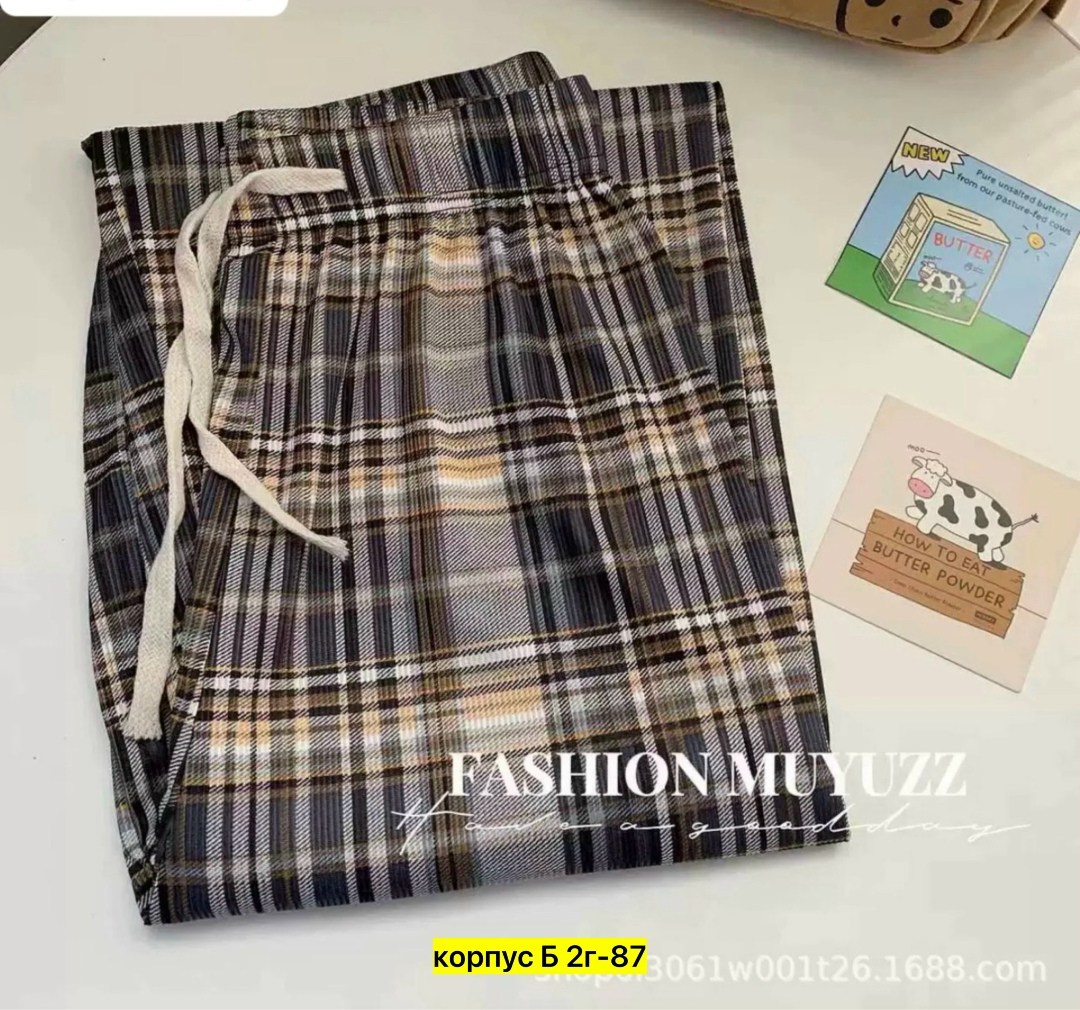 брюки в клетку женские,штаны в клетку,штаны клетчатые,юбка в клетку,широкие брюки в клетку