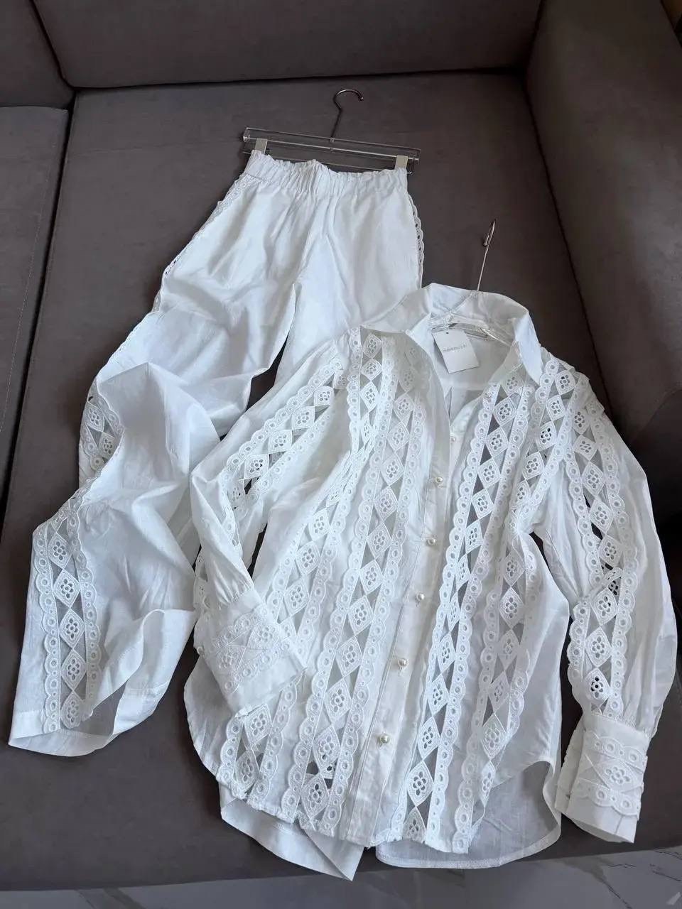 блузка с кружевами,комплект костюм,кружевная рубашка,блузка винтажная,повседневная блуза