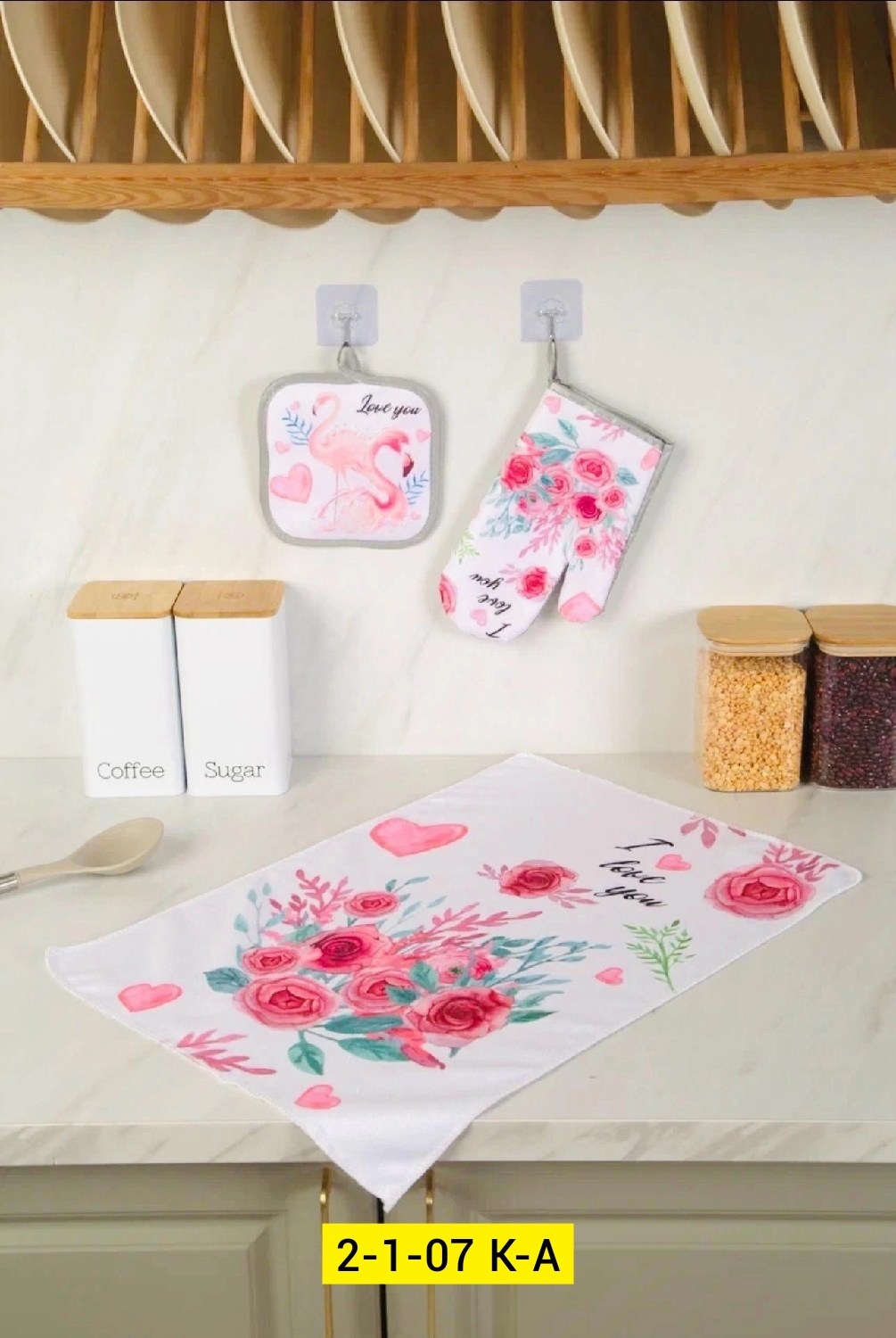 кухонный набор прихватка,набор кухонный полотенце прихватки,набор кухонные полотенец,набор кухонного текстиля,прихватки кухонные набор с рукавицей 2 шт