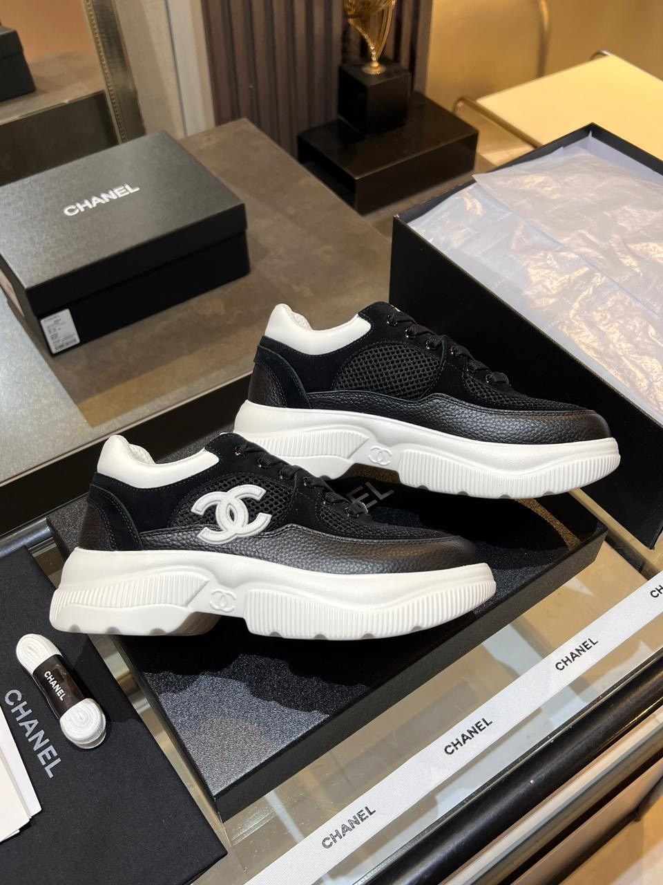 кроссовки женские chanel,кроссовки chanel,женские брендовые кожаные кроссовки chanel premium,модные вентилируемые кроссовки chanel,кроссовки шанели