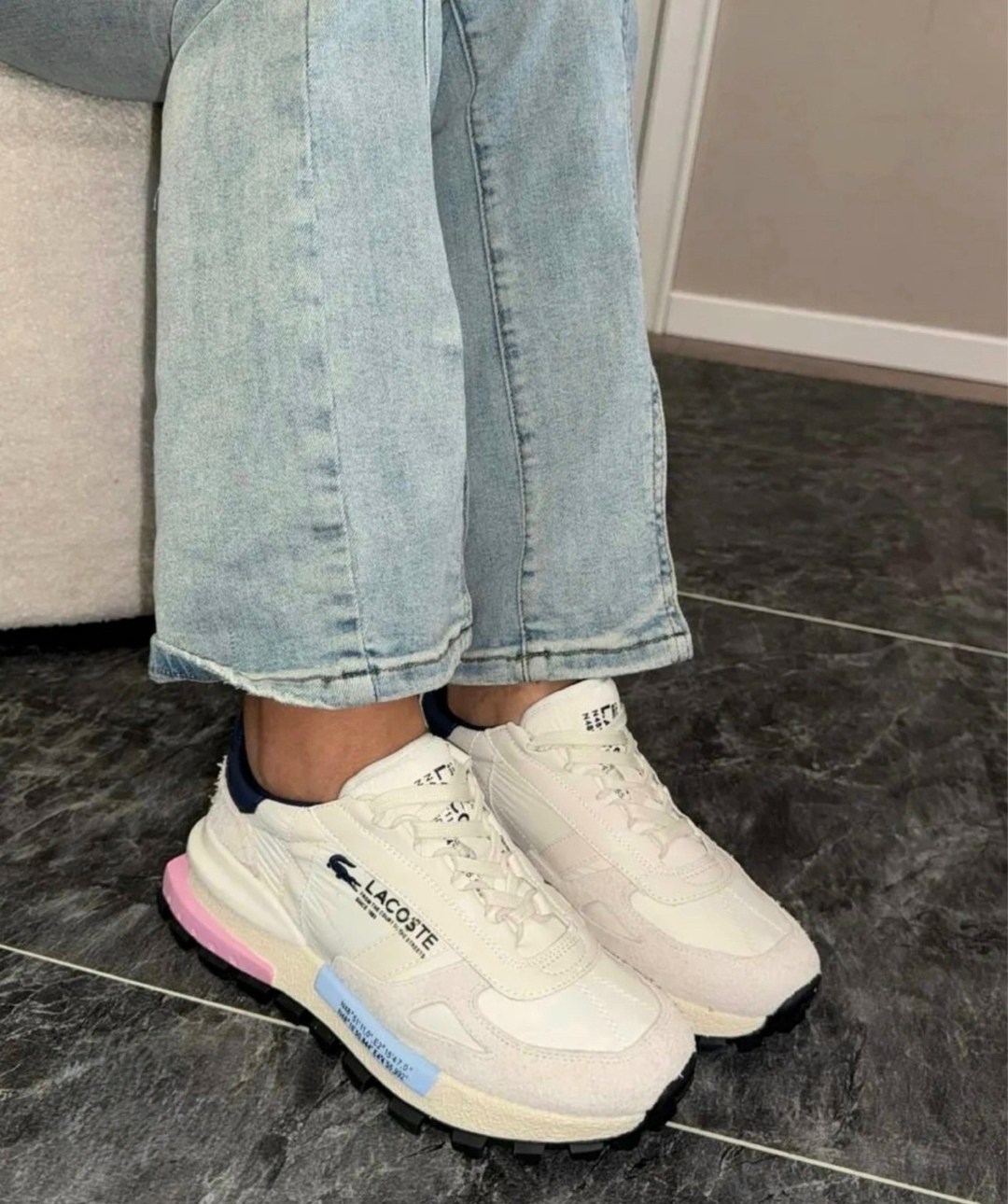 кроссовки lacoste,кроссовки,женские кроссовки,кроссовки lacoste elite active,элитные активные кроссовки для женщин lacoste бежевый