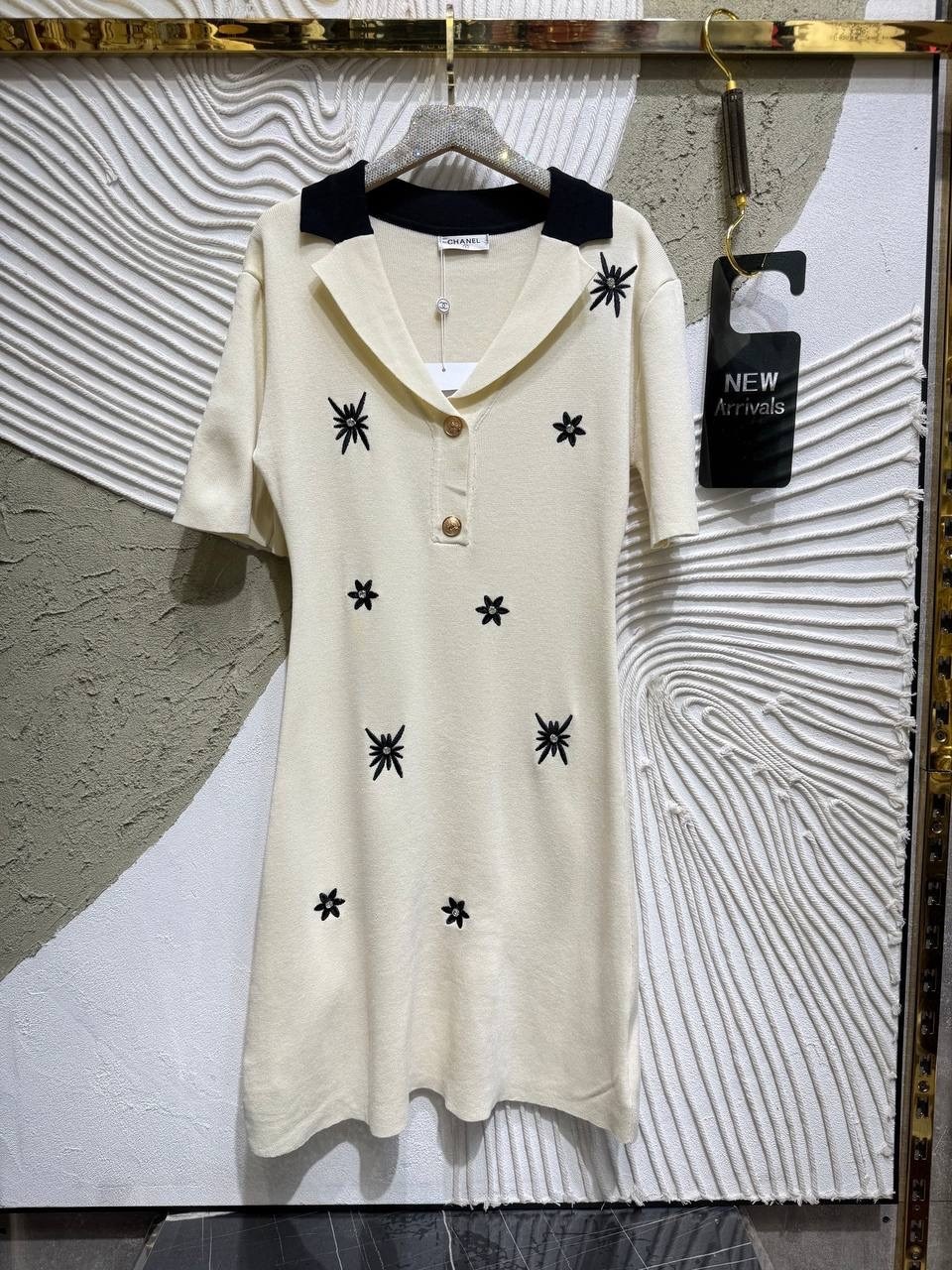 платье женской,платье трикотажное с золотыми пуговицами one size emberens 226959581,платье с пуговицами,платье женское приталенное,платье из трикотажа