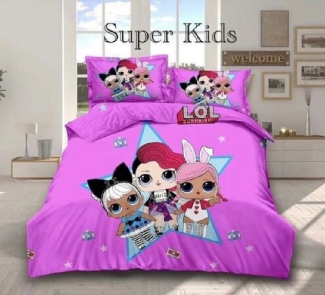 детский комплект постельного белья,постельное белье для девочек,постельное белье лол,комплект постельного белья,постельное белье 1 5 спальное детское