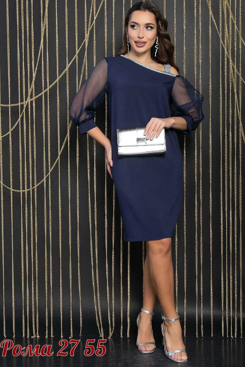 нарядное платье,платье сивона (синее) п11917,lt collection платье коктейльная вечеринка (синее) п11923,платье коктейльная вечеринка lt collection,платье вечернее коктейльная вечеринка (синее) п14472-7