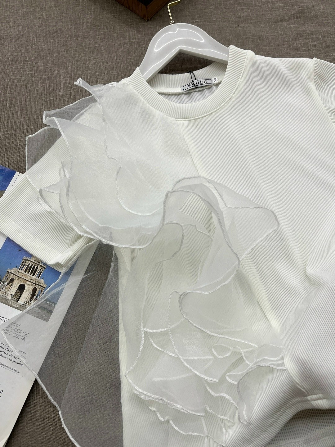 блуза для девочки,блузка для девочек,блуза для девочки minaku cotton collection цвет бежевый рост 104,блузка бежевая,блузка женская