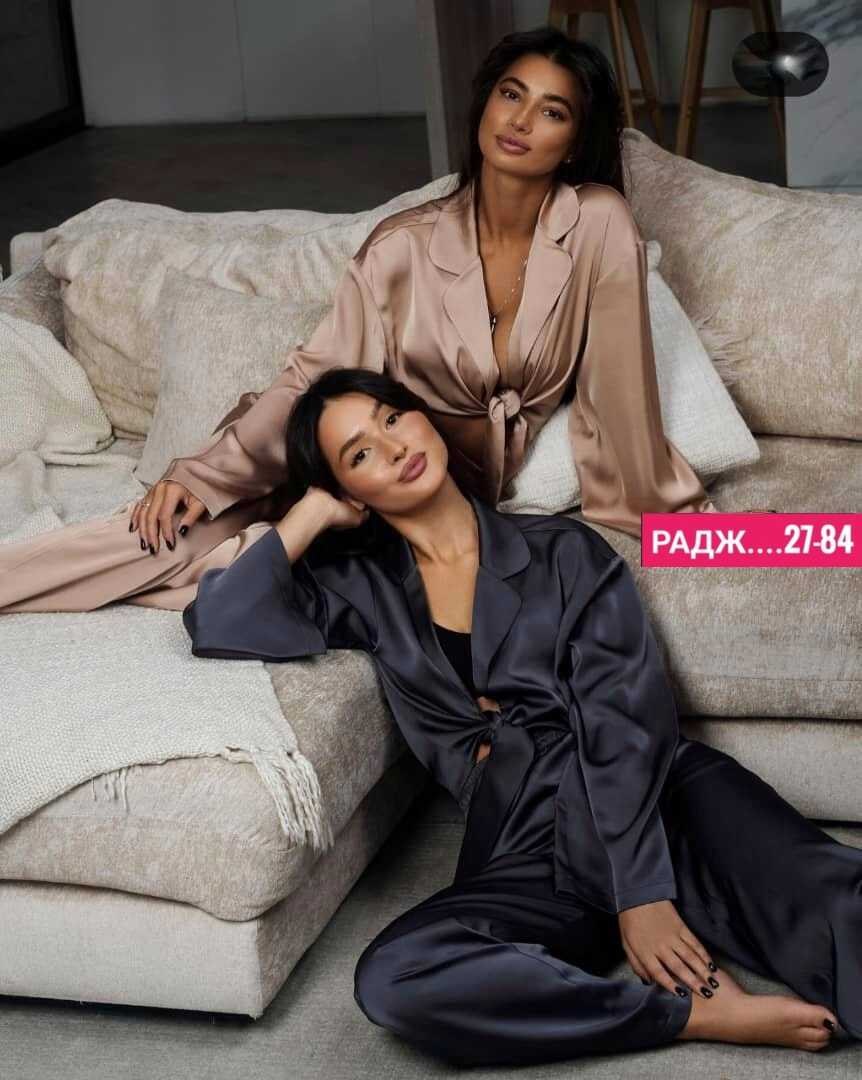 атласный костюм женский,пижама со штанами шелковая,костюм брючный,шелковая женская пижама,костюм женский шелковый