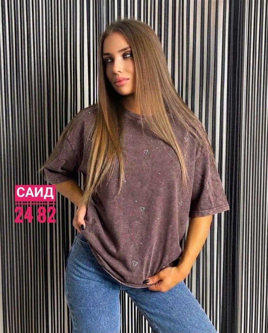 футболки женская оверсайз,женская футболка,женская футболка оверсайз со стразами,футболка оверсайз,футболка женская оверсайз варенка