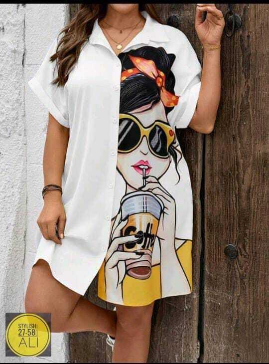 платье рубашка с принтом,женская рубашка,модная женская рубашка,блузка стильная,женская летняя рубашка