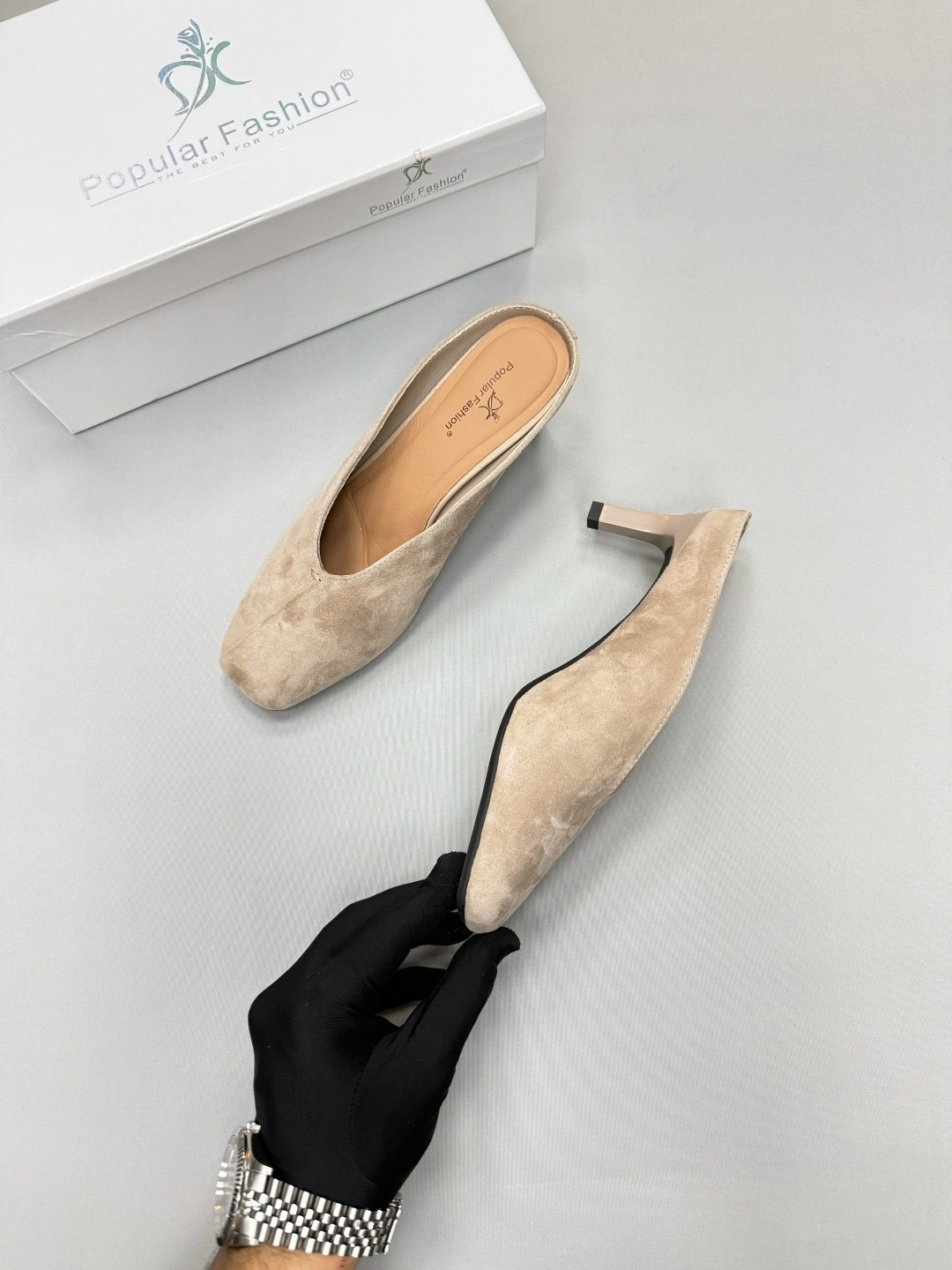 ,замшевые мюли,мюли на каблуке,женская ,босоножки летние