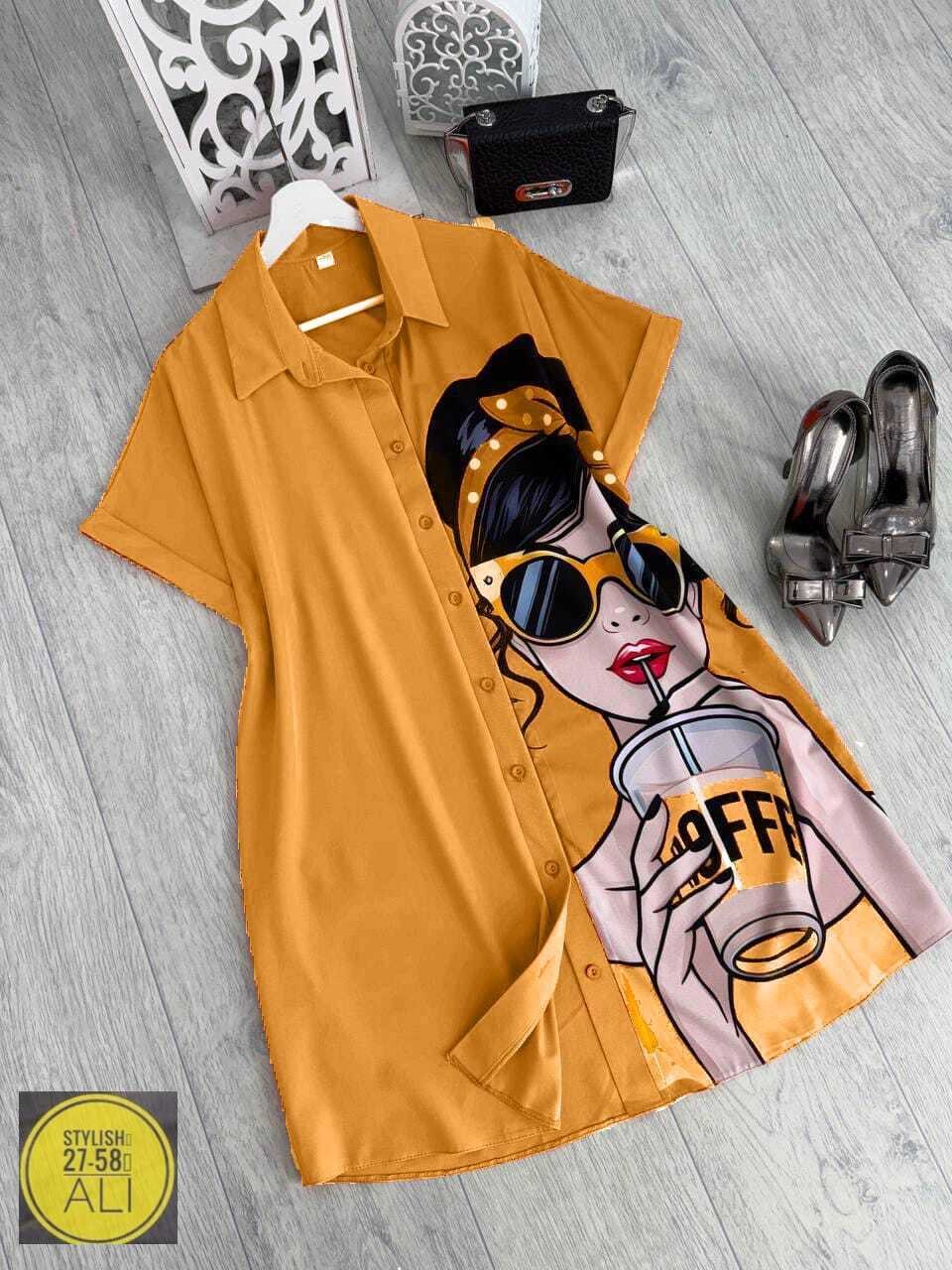 платье рубашка с принтом,женская рубашка,модная женская рубашка,блузка стильная,женская летняя рубашка