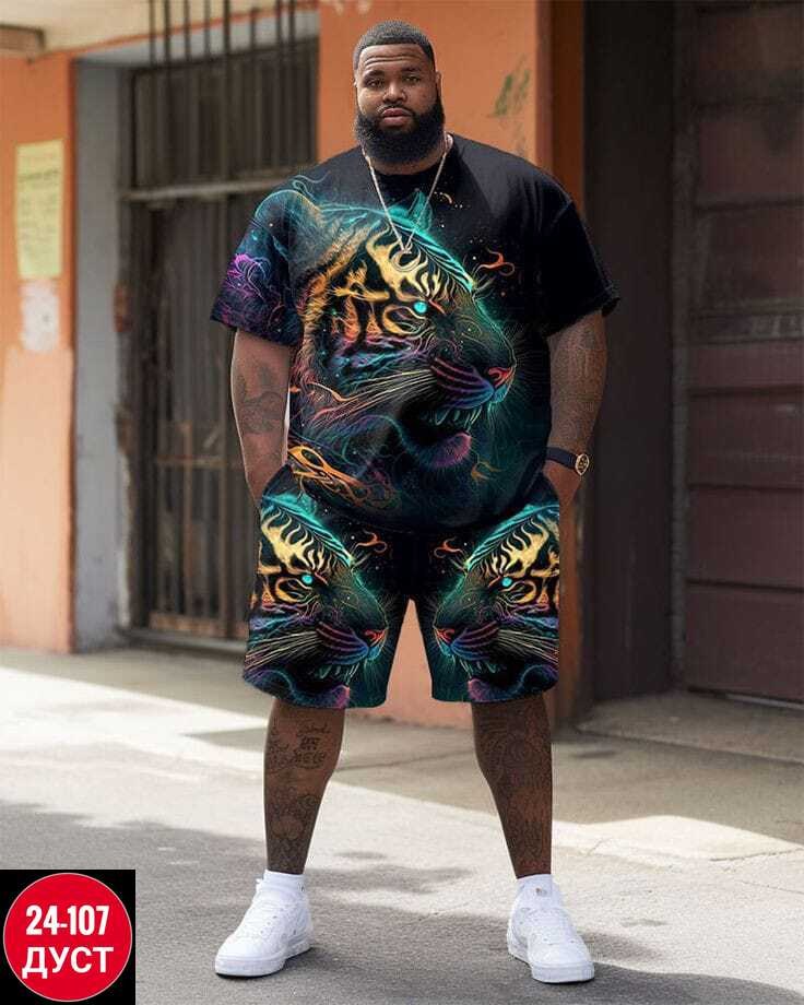 костюм мужской,футболки мужские,костюм с принтом,летние костюмы